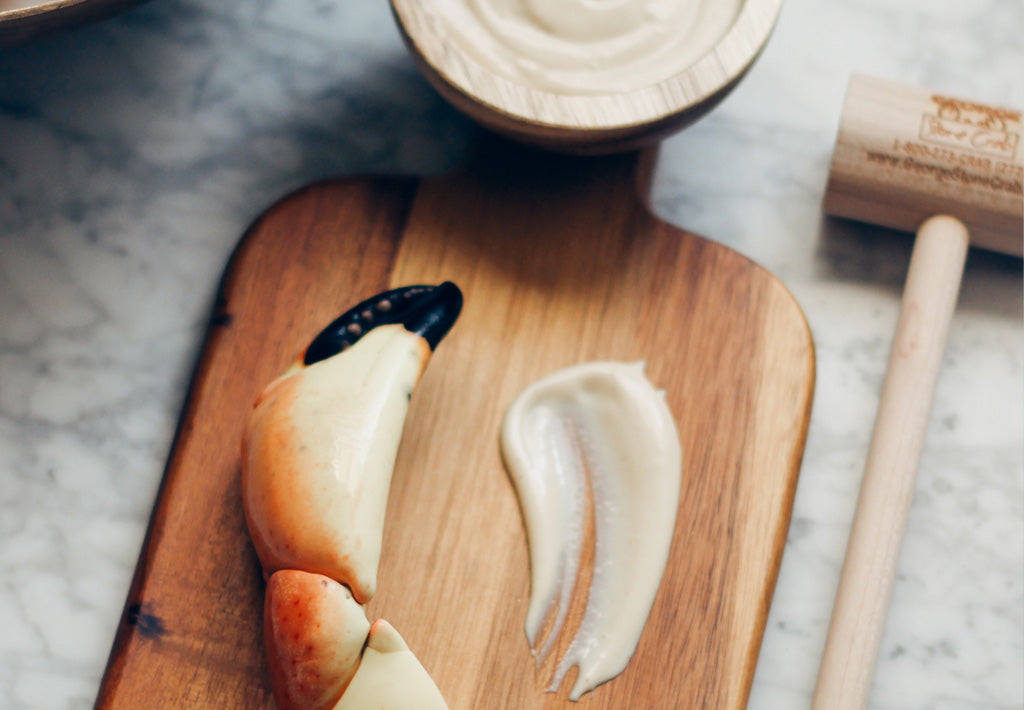 Stone Crab Claws with Cilantro Butter – George Stone Crab